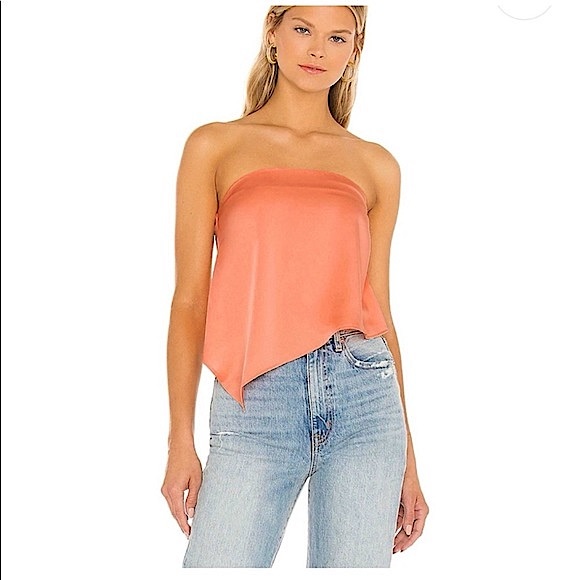 NWT! Superdown Cora asymmetrical Top - Picture 8 of 9